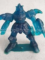 ตุ๊กตุ่นยางสีฟ้าเข้ม