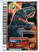 SEGA Dinosaur King Card 3rd Ed. 009-Dino : Torvosaurus