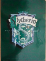 แฟ้มพลาสติกสีเขียวใสแบบสอด Slytherin จากภาพยนตร์เรื่อง Harry Potter