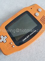 เครื่องเกม Game Boy Advance สีส้ม พร้อมตลับเกม Grand Theft Auto III