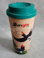 แก้วเยื่อไผ่ (ฺBamboo Fiber) Jungle Café