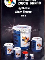 แคตตาล็อคสี (ไม่ได้ขายสี) Mandarin Duck Brand Synthetic Gloss Enamel No.6