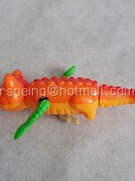 ของเล่นลอยน้ำวินเทจ จระเข้ว่ายน้ำ