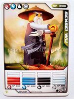 LEGO NinjaGo Card 2011 : Sensei WU