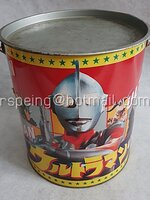 กระป๋องสังกะสีอุลตร้าแมน Columbia Ultraman Gift Can