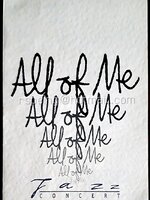 บัตรชมคอนเสิร์ต All of Me Jazz Concert