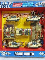 ของเล่นวินเทจ รถลาดตระเวนประกอบเป็นหุ่นยนต์ Scout United