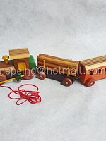 ขบวนรถไฟไม้เรโทร ที่ระลึกจากอาลีซาน