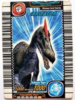 SEGA Dinosaur King Card 2nd Ed. 021-Dino : Irritator