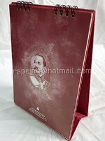 ปฏิทินตั้งโต๊ะ บริษัท วิริยะประกันภัย จำกัด ปี 2538 (1995) สมเด็จพระพุทธเจ้าหลวง กับสถาปัตยกรรม