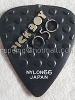 ปิ๊กกีต้าร์วินเทจ Pick Boy 0.5 Nylon 66 Japan สีดำ