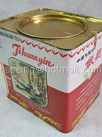 กล่องใส่ใบชาจีน China Oolong Tea Tikuan yin