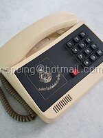 โทรศัพท์แบบกดปุ่มสีครีม ขององค์การโทรศัพท์แห่งประเทศไทย
