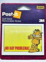 Post-it ลายแมวการ์ฟิลด์ ขนาด 3"*4" 40 แผ่น