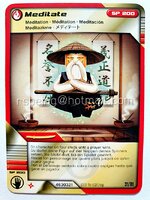 LEGO NinjaGo Card 2011 : Meditate (31/81)