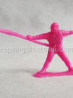 ตุ๊กตุ่นนินจาสีชมพู