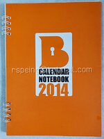 ปฏิทินตั้งโต๊ะ Boston Bright Language School 2014 (2557) Calendar Notebook 2014