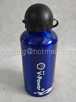 กระบอกน้ำอลูมิเนียม Shell V-Power สีน้ำเงิน