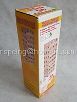 เกมจังก้า ตัวต่อไม้ ตึกไม้ถล่ม 48 ชิ้น 48 Pieces Jenga Blocks Timber Tower Tumbling Game