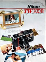 โบรชัวร์กล้อง Nikon TW ZOOM (ภาษาอังกฤษ)
