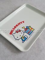 ถาดเมลามีน Hello Kitty