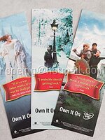 ชุดที่คั่นหนังสือ Narnia (ตอน ราชสีห์ แม่มด กับตู้พิศวง) 3 ใบ