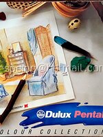แคตตาล็อคสี (ไม่ได้ขายสี) ICI Dulux Pentalite Colour Collections