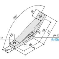 Bracket 30x30 (135')