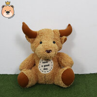 ตุ๊กตาควาย (สีน้ำตาล)