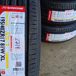 NANKANG AS1 195/40-17 ปี19 ราคาพิเศษ