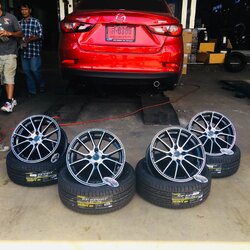 ล้อแท้ ENKEI TUNING SC48 ขอบ 15 ใส่ มาสด้า2 ราคาถูก