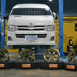 TE37Xขอบ16 สเป็ค ใส่รถตู้ได้ ไม่ยื่น