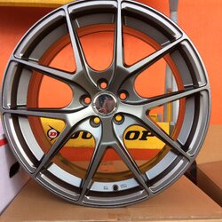 Model:HRE SSW 308 Size:18x8.0-9.0 inch Offset:+35 +38 pcd:5x114.3 Center Bore:73.1 mm Color:GMM