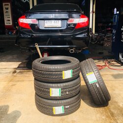 DUNLOP EC300 205/55R16 ซื้อ2แถม2 ใส่ CIVIC