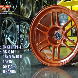 ล้อใหม่ ENKEI RPF1 ขอบ18 สีส้มวงละ 2900 ปกติ 6000