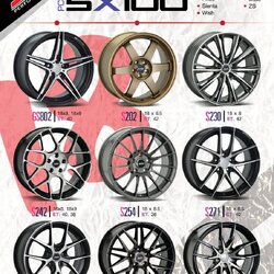 ล้อใหม่ขอบ18 5รู 100