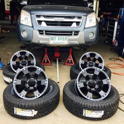 ล้อแท้ PARODI ROAR ขอบย16 ยาง HANKOOK