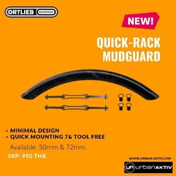 Ortlieb Quick Mudguard บังโคลน มินิมอล