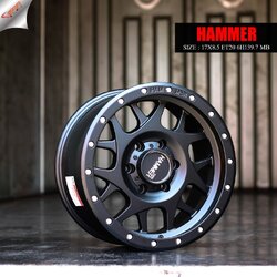 ล้อ HAMMER HM3 ขอบ17 พร้อมยาง 19800 ปกติ 24000