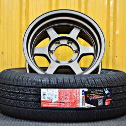 TE37X ขอบ16 พร้อมยาง HT RADAIL HT2