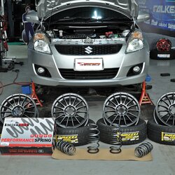 ENKEI-RS05FF (FLOWFORMING) น้ำหนักเบา 5โล ขอบ15 กว้าง7 offset+35 PCD4x100 offset+35