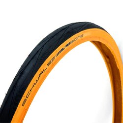 SCHWALBE ONE 20x1-1/8 สีดำแก้มแก้ว ขอบลวด