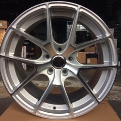 Model:HRE SSW 308 Size:18x8.0-9.0 inch Offset:+35 +38 pcd:5x114.3 Center Bore:73.1 mm Color:FP/SS