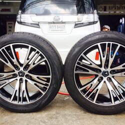 ชุดแต่ง VELLFIRE ตัวTOP ล้อใหม่แกะกล่อง ราคาถูก MODELISTA