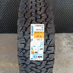 BF-GOODRICH 265/65R18 ALL TERRAIN T/A KO2 117/114R 8PR (ตัวหนังสือขาว) MADE IN U.S.A. ราคาส่ง