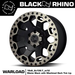 ล้อแท้ BLACK RHINO WARLOAD ขอบ18 ราคาพิเศษ