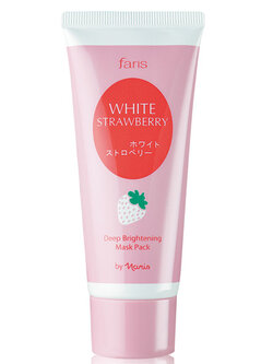 Faris White Strawberry Deep Brightening Mask Pack / มาร์คเพื่อผิวกระจ่างใส ฟาริส ไวท์ สตรอเบอร์รี่ ขนาด 60 กรัม