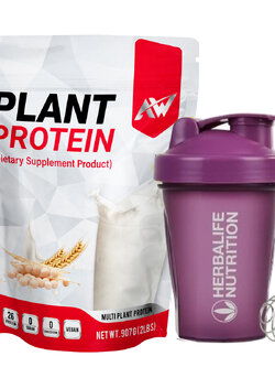 AW-PLANT ISOLATE x 1 พร้อมแก้วสีม่วง