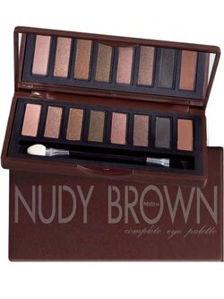 Mistine Nudy Brown Complete Eye Palette / อายแชโดว์ พาเลท มิสทีน นู้ดดี้ บราวน์ คอมพลีท