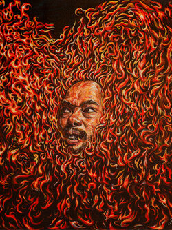 SRJ-S-003-COOL FYAH!!!! STICKERS